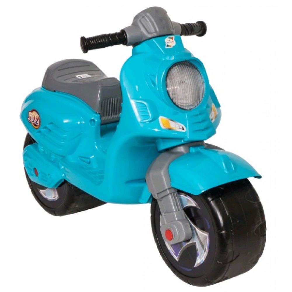 Скутер (каталка  біговел) БІРЮЗОВИЙ (Оріон) 740х270х510