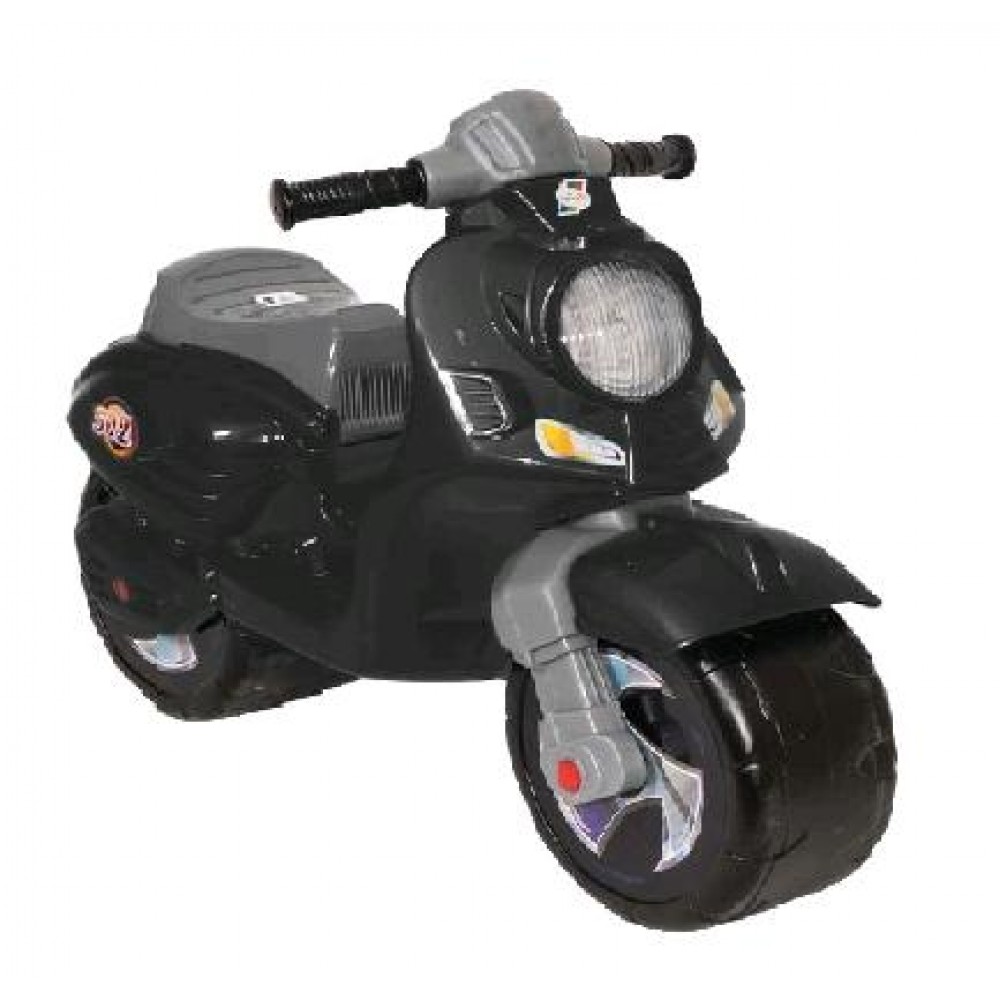 Скутер (каталка  біговел) ЧОРНИЙ (Оріон) 740х270х510
