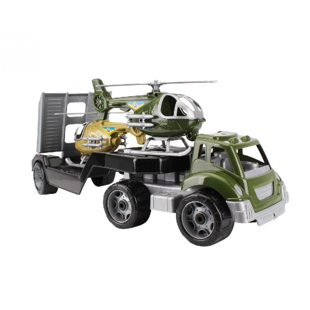 Військовий набір транспорт ТехноК  арт. 9185  машина + гелікоптер 65*26.5*19.5 см