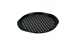 Форма для піци з дірочками  Proffi  d36*33.5*1см MH-0495N вуглецева сталь з антипригарним покри