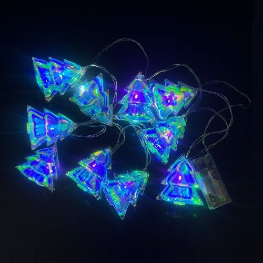 світлодіодна гірлянда 200 см Three hologram R96314 10led на батар. (2АА)