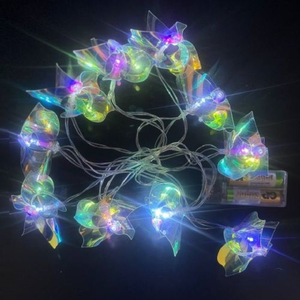 світлодіодна гірлянда 200 см Foil R96310 10led на батар. (2АА)