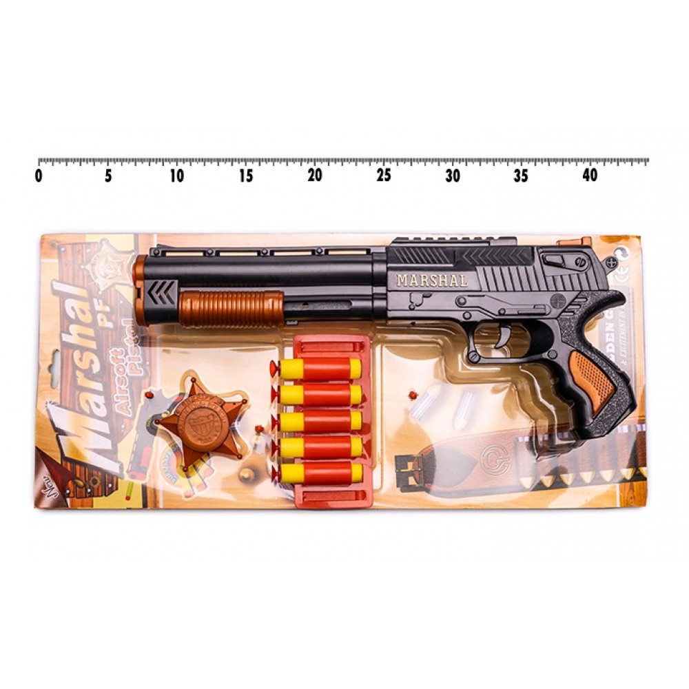 Пістолет з м`якими кулями 915 Маршал ПФ  планшет 33*15 см