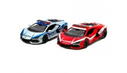 Машинка метал KINSMART KT5459FWPR LAMBORGHINI REVUELTO 5'' Police/Firefighter Edition відк.дв.