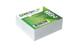 Блок паперу Fresh Up FR-1212 для нотаток білий клеєний 85х85х400арк  (1/36)