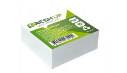 Блок паперу Fresh Up FR-1412 для нотаток білий клеєний 80х80х40мм (1/24)