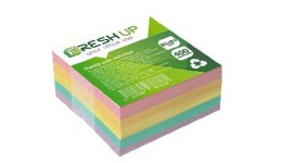 Блок паперу Fresh Up FR-3212 для нотаток класика клеєний 85х85х400арк (1/30)