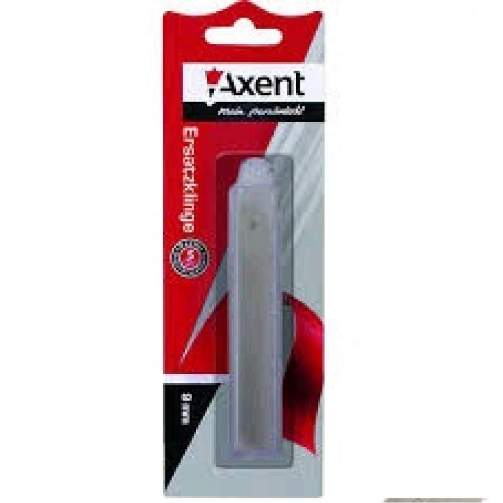 Леза AXENT 6801 для ножів 9мм (10 лез. в уп.) (1/24)