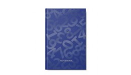 Ділова книга А4   96 арк Pantone цифри-1 Синя  обкладинка-тверда  клітинка ТМ АртПринт (1)
