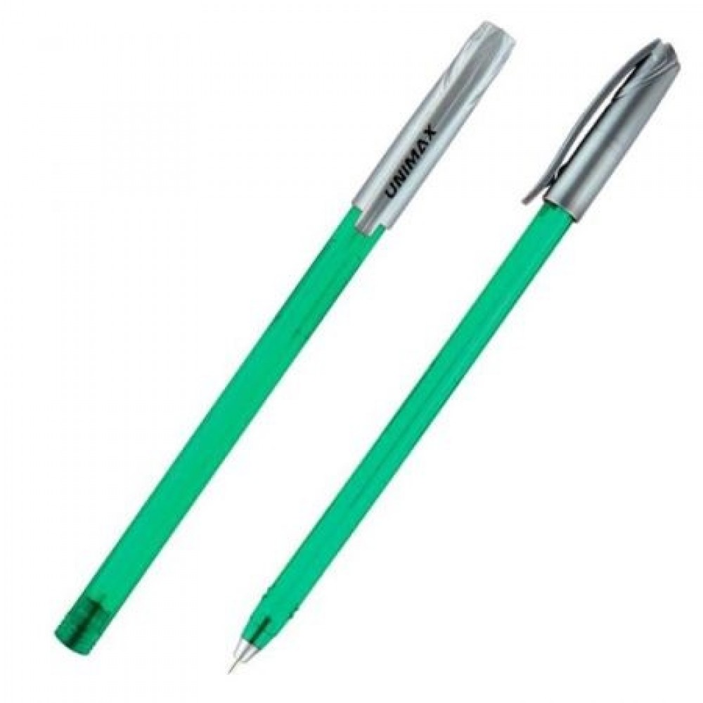Ручка кулькова UNIMAX 103-06 зелена 1 0мм  Style G7-3  (10 шт. в упаковці)