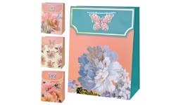 Пакет подарунковий S  Butterfly  18*23*8см YM01024-S 12 шт. в упаковці