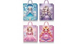 Пакет подарунковий дитячий S  Princess 3D  18*23*8см R33045-S 12 шт. в упаковці