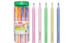 Ручка кулькова 1ВЕРЕСНЯ 411587 синя  Candy  0 6мм (30 шт. в упаковці)