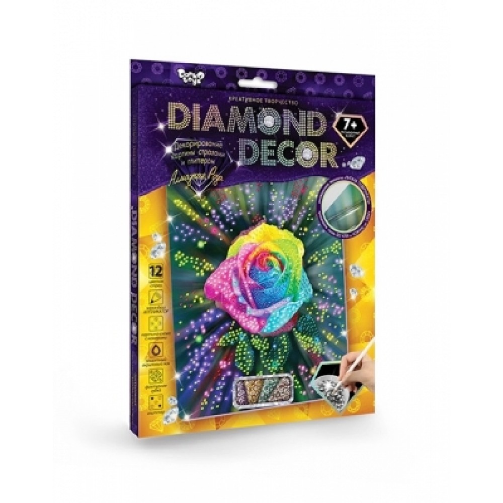 Декорування стразами DIAMOND DECOR DD-01-05 Троянда ДТ (1/20)