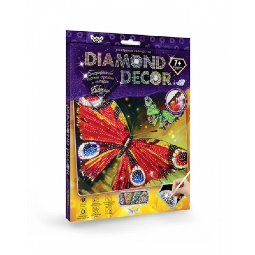 Декорування стразами DIAMOND DECOR DD-01-10 Метелики ДТ (1/20)