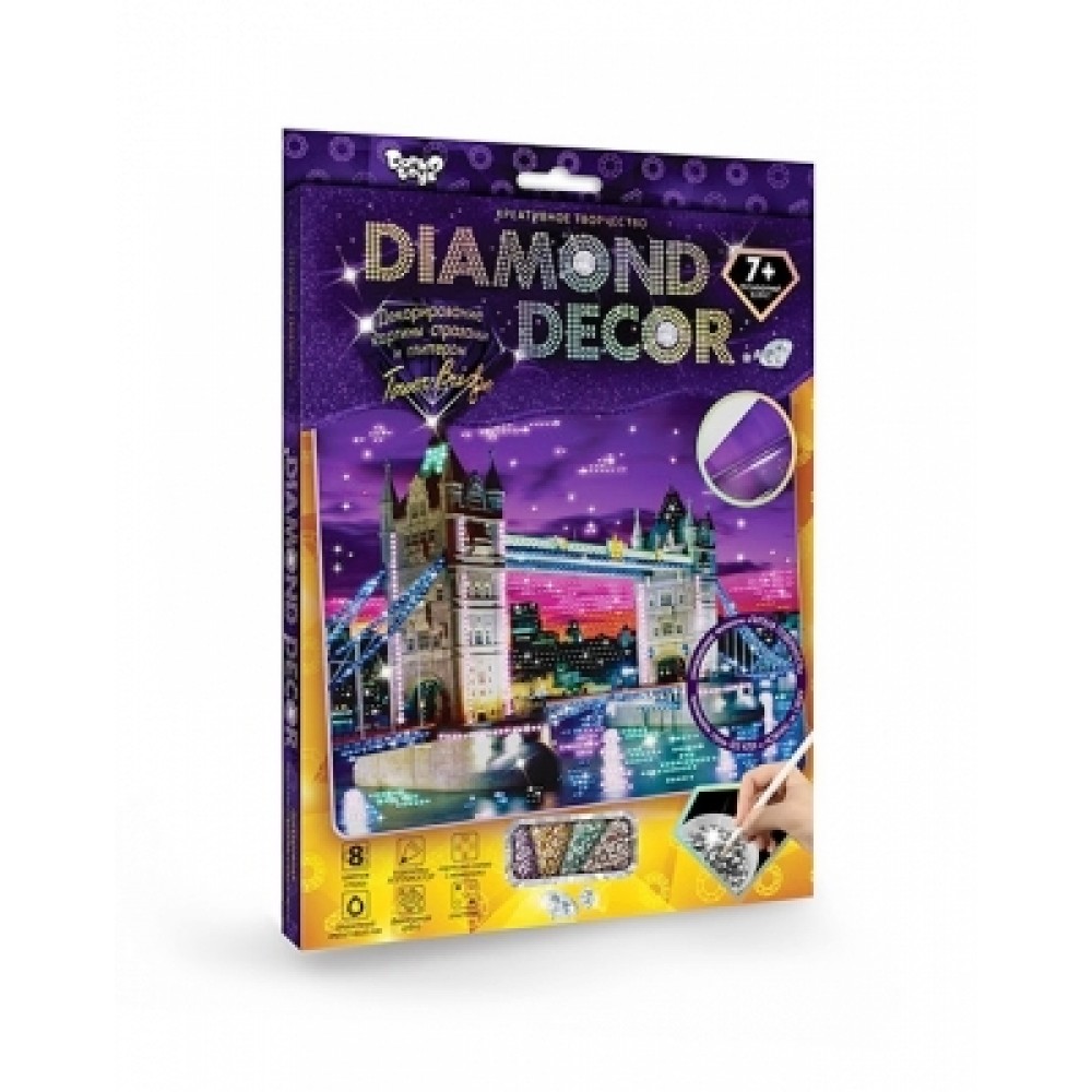 Декорування стразами DIAMOND DECOR DD-01-03 Tower Bridge ДТ (1/20)