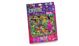 Мозаїка з кольорових кристалів: CRYSTAL MOSAIC kids CRMk-01-07 Білоснісжа TM Danko Toys (1/10)