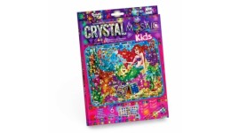 Мозаїка з кольорових кристалів: CRYSTAL MOSAIC kids CRMk-01-05 Русалочка TM Danko Toys (1/10)