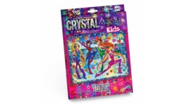 Мозаїка з кольорових кристалів: CRYSTAL MOSAIC kids CRMk-01-02 Подруги TM Danko Toys(1/10)