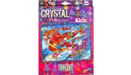 Мозаїка з кольорових кристалів: CRYSTAL MOSAIC kids CRMk-01-03 Поні з мишеням TM Danko Toys