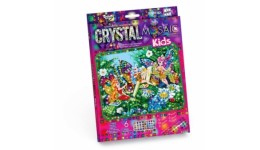 Мозаїка з кольорових кристалів: CRYSTAL MOSAIC kids CRMk-01-09 Феї TM Danko Toys (1/10)