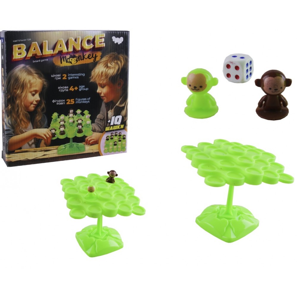 Гра настільна розвиваюча  Balance Monkey  TN Danko Toys (1/10)