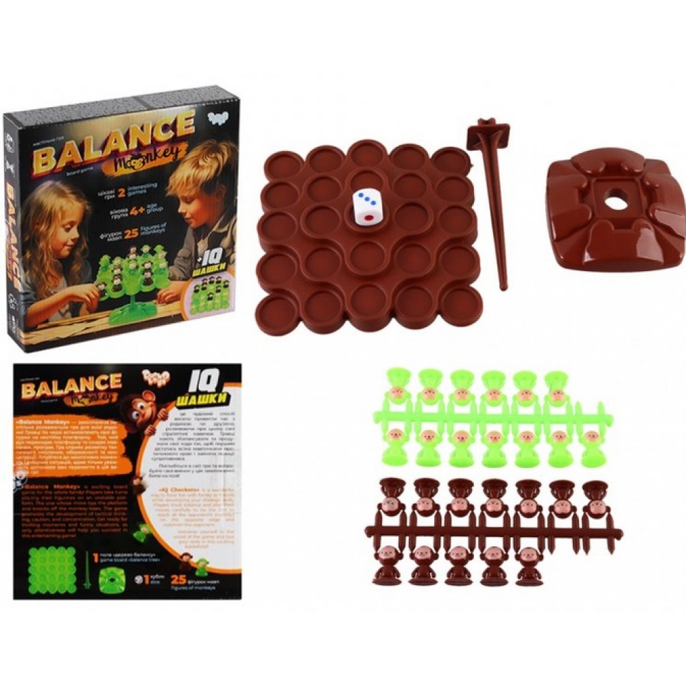 Гра настільна розвиваюча  Balance Monkey  TN Danko Toys (1/10)