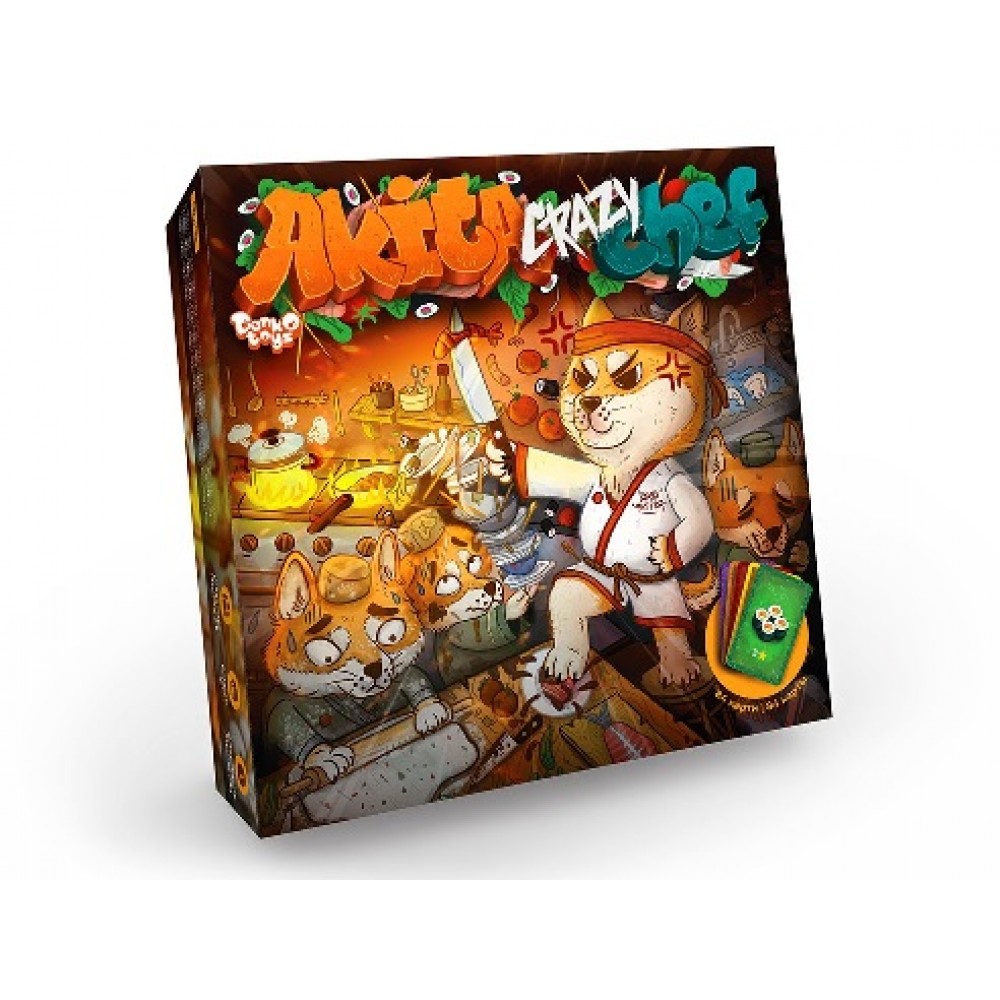 Гра настільна  Akita Crazy Chef  TN Danko Toys (1/10)