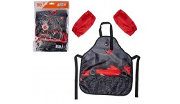 Фартух для творчості YES  Race legend  з нарукавниками зріст 112-134 см розмір фартуха 54х47 см