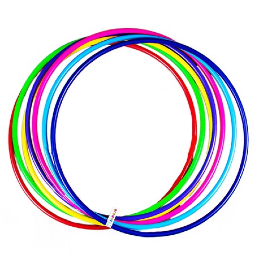 Обруч Бамсік кольоровий 0 міні (пластиковий) (53см)