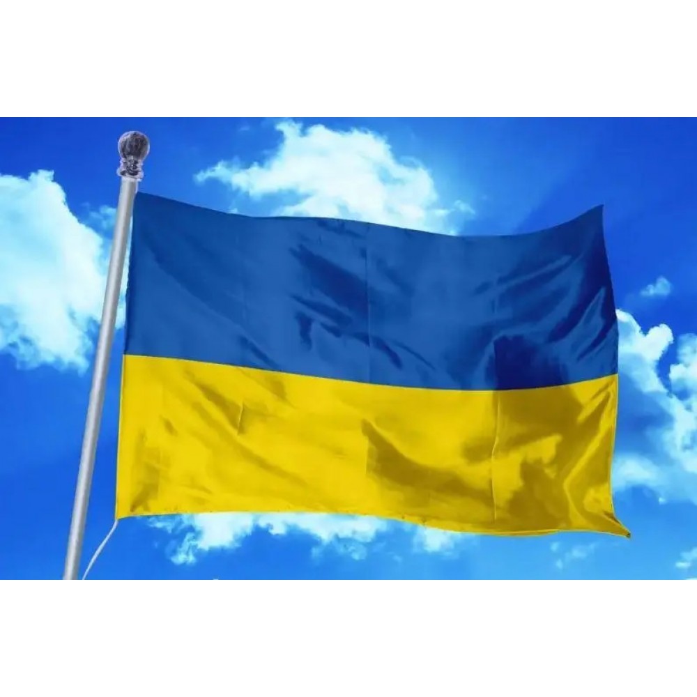 Прапор України поліестер 90*150 60г/м2 (1/6)