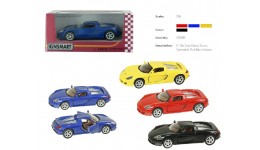 Машинка метал KINSMART PORSCHE CARRERA GT 5`` KT5081W інерц.відкр.дв.4кол.кор.