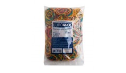 Гумка для банкнот BUROMAX 5516  500г 55 мм асорті (1/400)