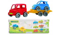 Набір авто  Kid cars Sport  3 ел. (автобус + гольф) в кор.26*9*8см  ТМ Wader