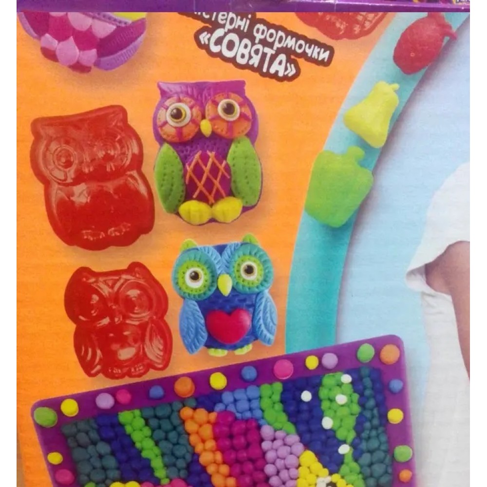 Тісто для ліпки  Master Do   TMD-03-06 (30кольорів з мозаїкою) 20 г Люкс  ТМ Dankotoys