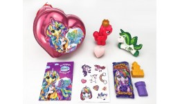 Набір для творчості  Pony Love  (бомбочка кристали браслет сквіш) укр р 18*20*8см (1/6) ДТ