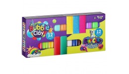 Тісто для ліпки Air Clay+Bubble Clay 01 (12 шт+12 шт) укр ДТ(1/12)