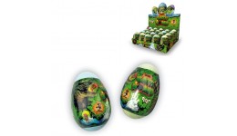 Яйце бомбочка для ванної з сюрпризом  Bath Bomb  Dino  розмір 9*6*6 см.ДТ