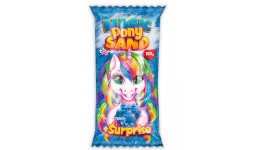 Кінетичний пісок  Magic Pony Sand  01-03 СИНІЙ 150 г. р.12*5 5*2 5см. (1) ДТ