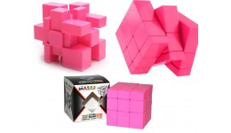 Головоломка Кубик Mirrior ShengShou (рожевий) 7097A  6*6 см дзеркальний куб 3х3
