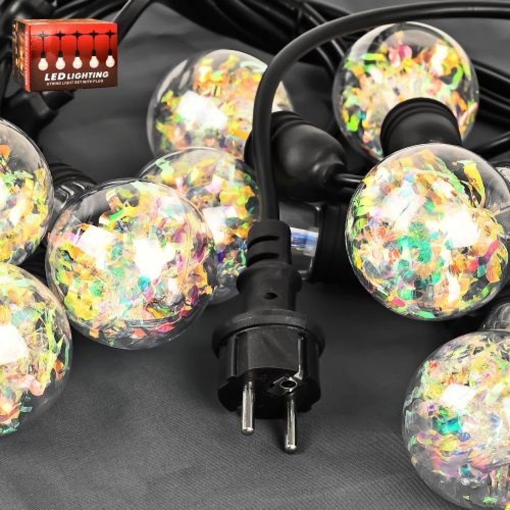 світлодіодна гірлянда зовнішня 500 см R95901  Лампочки голограма  10led