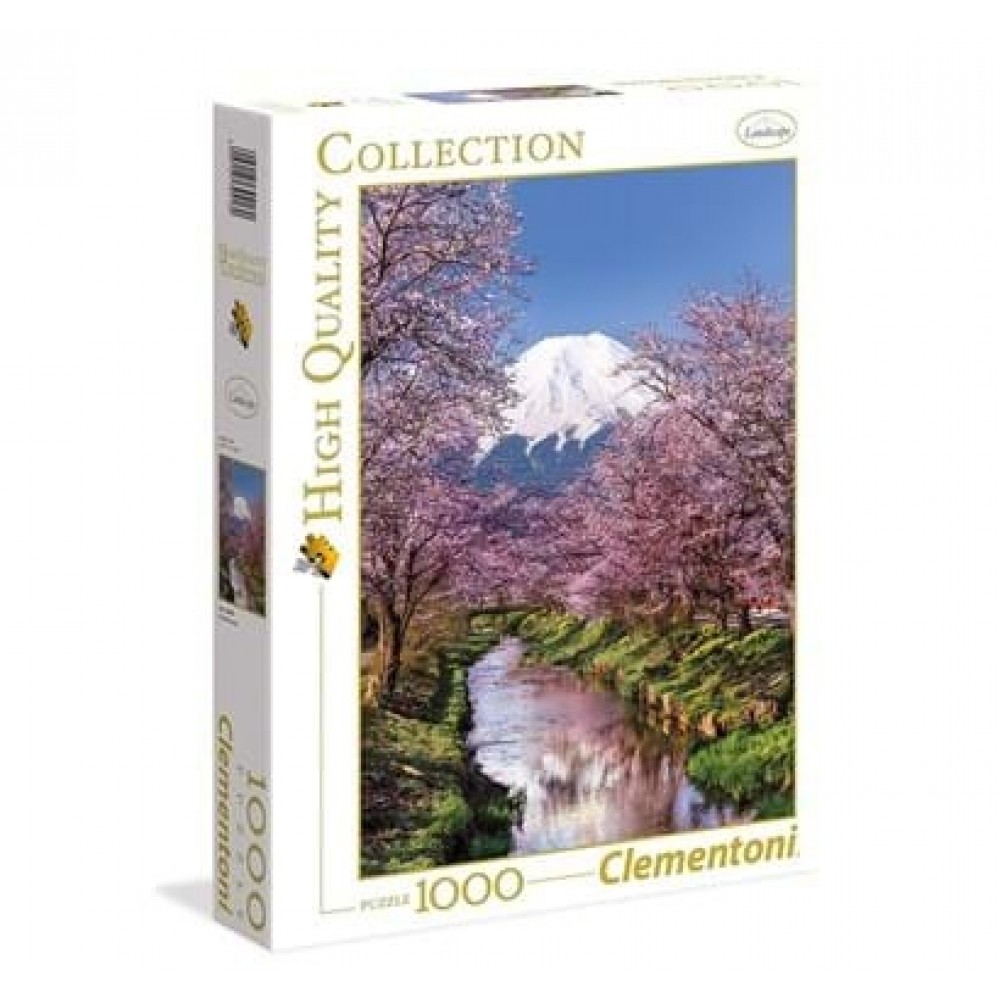 Пазли Clementoni  1000 ел. (39418) Підніжжя гори Фудзіяма