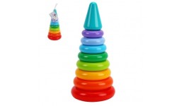 Пірамідка ТехноК арт.1904 7 кілець  розмір 30.5х14.2х14.2 см