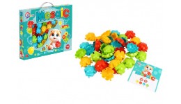 Мозаїка - пазли ТехноК арт.1928 40 елементів  розмір фішки 60 мм