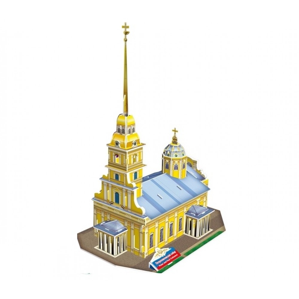 Пазли 3D 140 НС Петропавлівський собор 37 елементів  в коробці