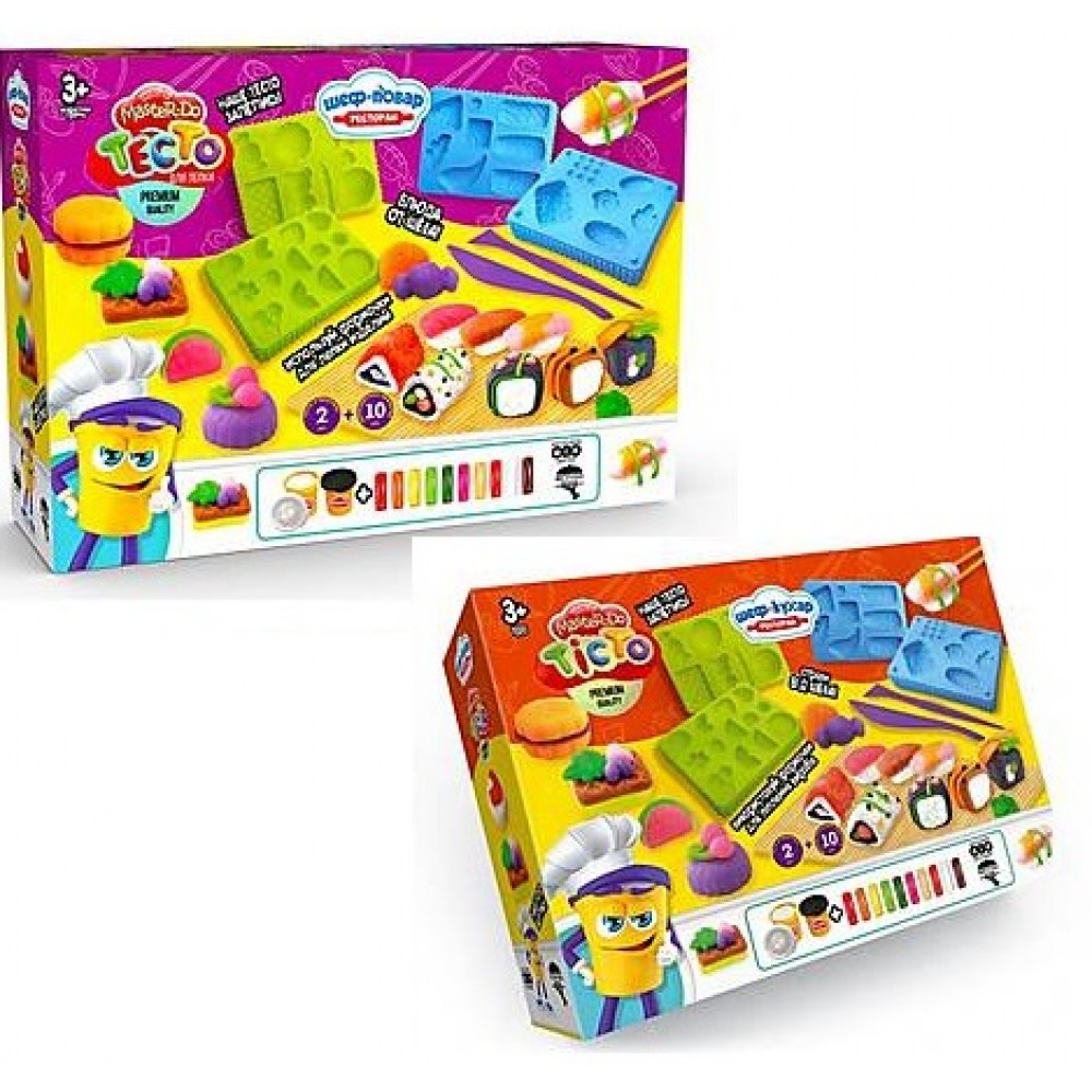 Тісто для ліпки  Master Do  17-01 Шеф-кухар. Ресторан (у) ТМ Danko toys